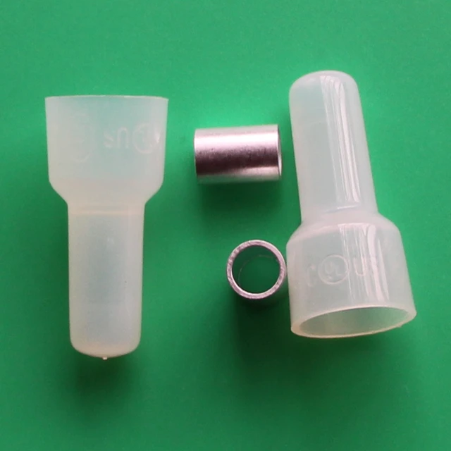 chinese factory supply high quality quick connect nylon push closed electric wire end terminal