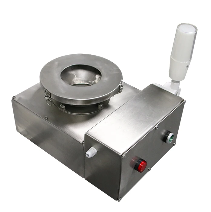 
Drop pipe throat metal detector separator machine for powder food 