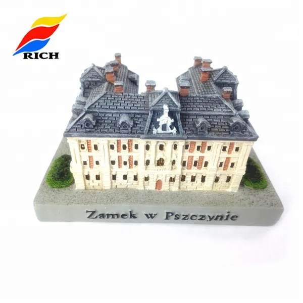 Custom Resin Tiny Models Tourist Souvenir Building Model Miniature House