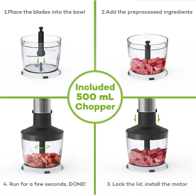 7 in 1 Blender Soup Maker Ce Cb Rohs Approval Mini Pancake Smoothie Maker 600w