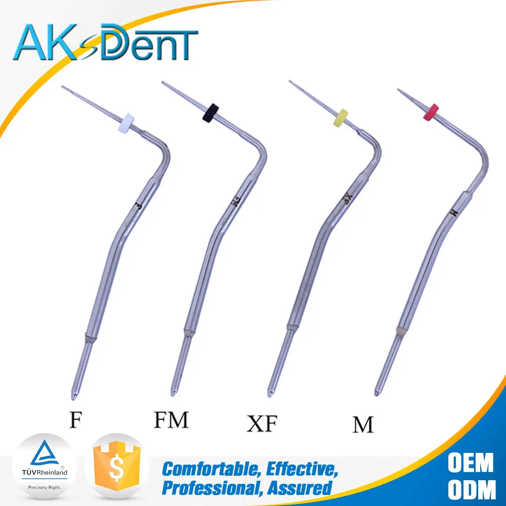 
AKsDenT J1SS-Tip Dental Endodontic obturation system accessory Gutta Percha Heat Plugger obturator heart plugger for dentist 