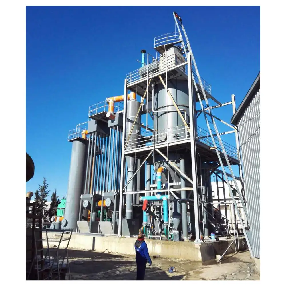 CE certified biomass circulating fluidized bed gasifier for power generation