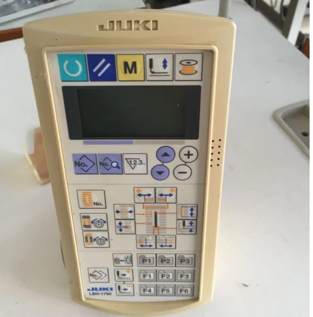 JUK I 1790 industrial computerized straight button hole sewing machine in used condition