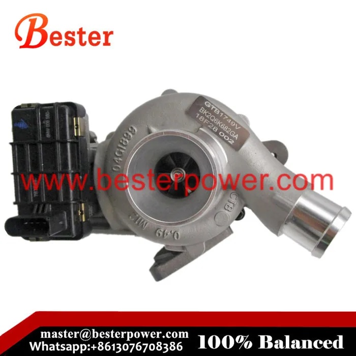 GTB1749VK Turbocharger for Ford Transit VI 2.2L Turbo 786880-5006S 1741779 BK2Q6K682GA BK2Q-6K682-GA