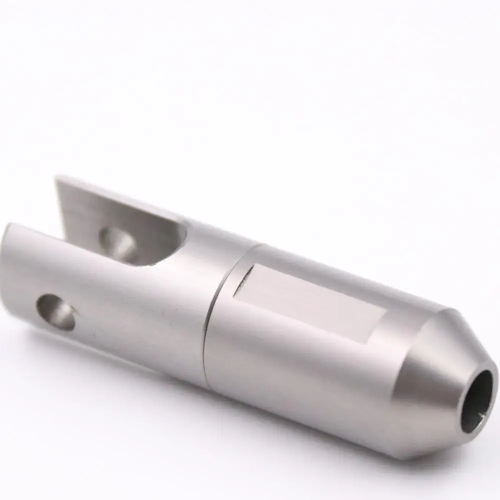 
certificate cnc machined fabricate Anodized Titanium cnc parts 