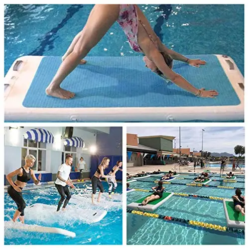 Gymnastics mats air track water floating air mat for sale