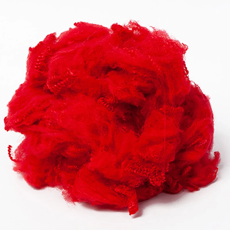 Отличная цена, необработанное Полиэфирное штапельное волокно