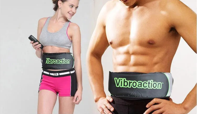 Vibro shape slimming belt with heat function for loosing weight and massage