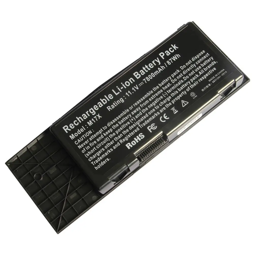 Laptop Battery for Dell Alienware M17x R2 11.1V 85WH C852J F310J