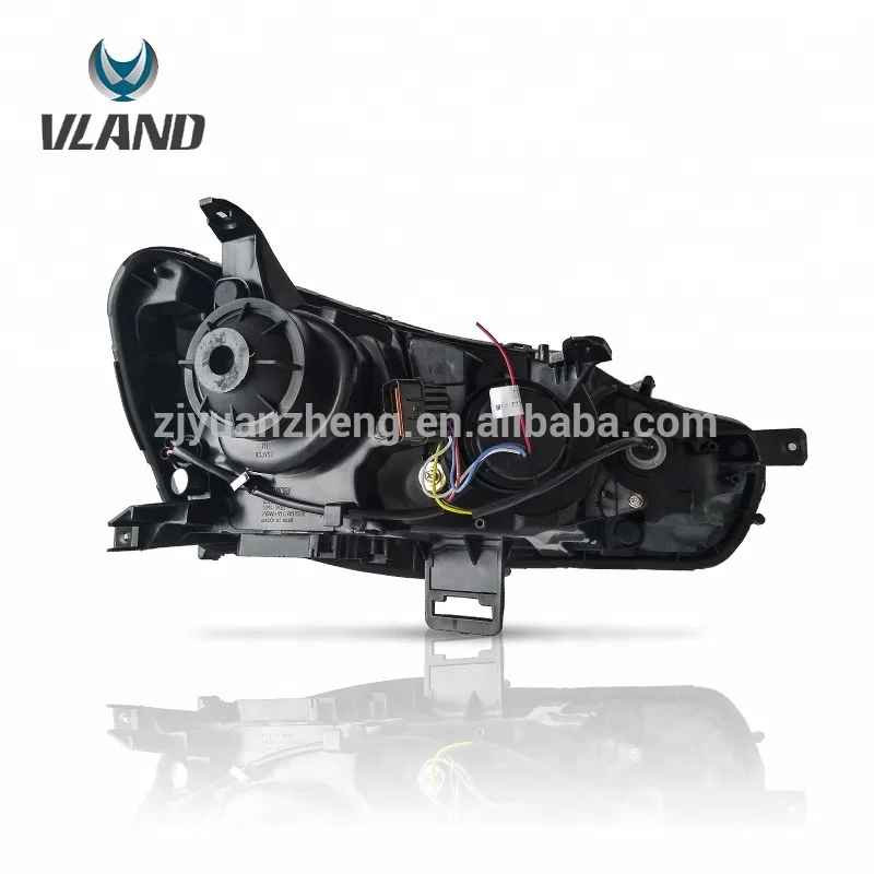 Vland Car Headlight Lancer EVO X For 2008-UP Years LED Head Lamp Lens