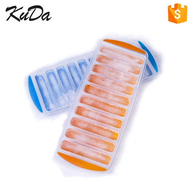 Kuda long silicone ice tray, ice cube trays silicone large for your kids