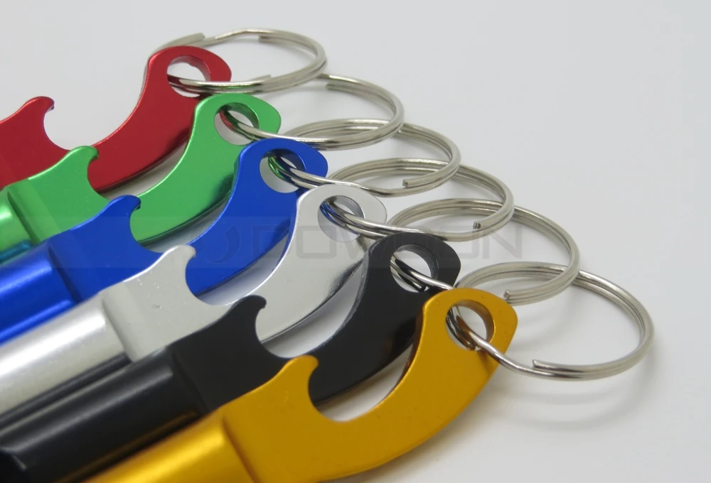 Портативный держатель для ключей из сплава с открывалкой бутылок со