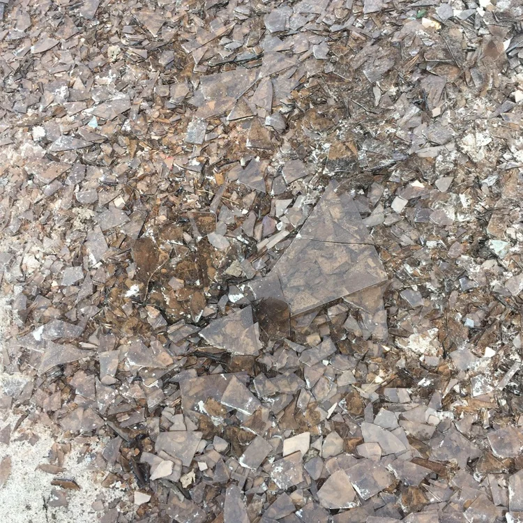 Best choice recycled pigmented tumbled glass rocks