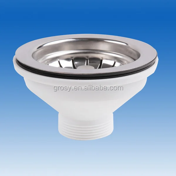 
plastic kitchen sink drainer with stainles steel strainer (GB-3) 