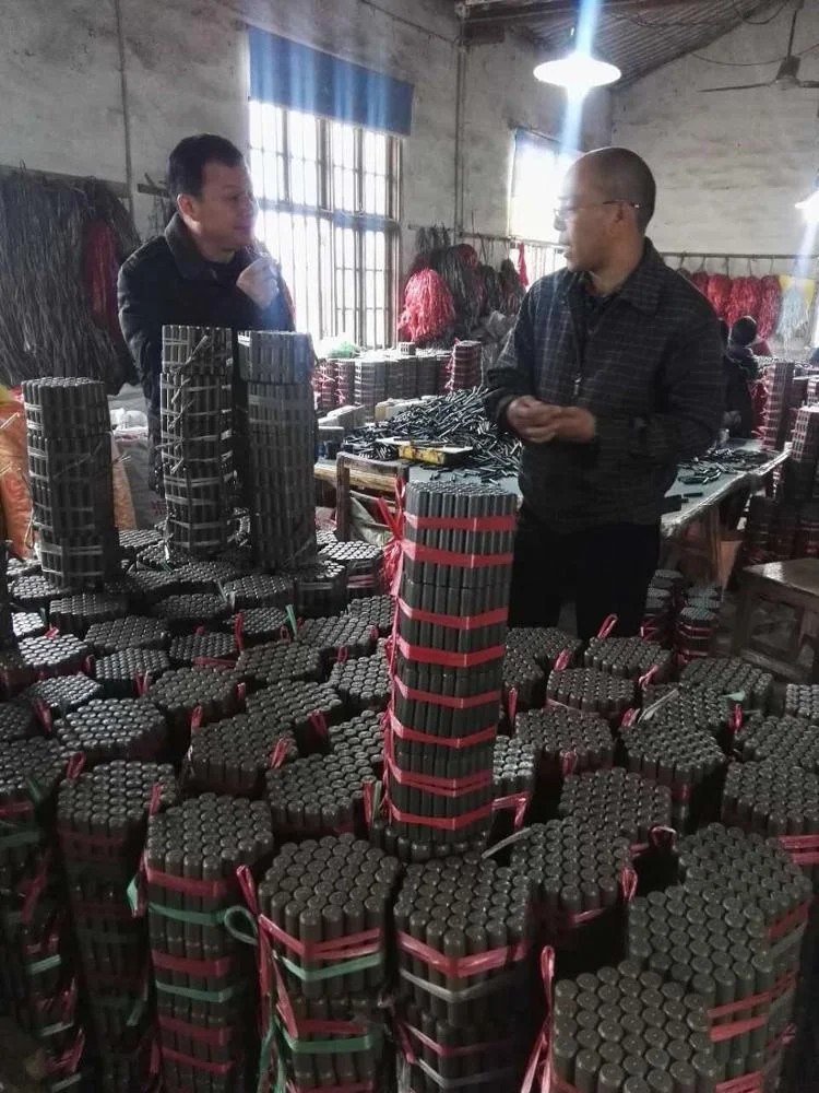 Plastics processing tube for fireworks 127missle