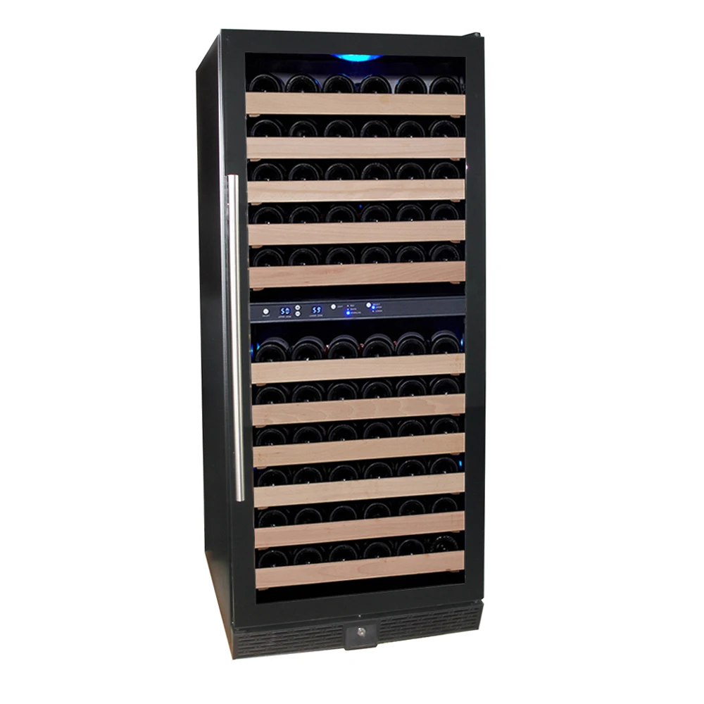 
 111 бутылок контроль влажности встроенный Портативный электрический холодильник для вина охладитель для вина  