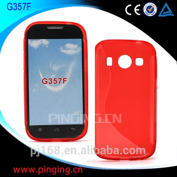цена по прейскуранту завода! оптовых s- линии мягкой тпу случае для samsung galaxy туз 4 g357f