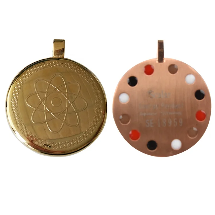 Special Bio Scalar Energy Quantum Golden Magnetic Pendant Japanese Technology