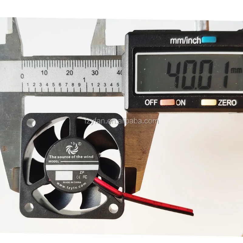 4010 4 см 40 мм Осевой поток 2pin 5 в 12 В 24 в 40x40x10 мм маленький бесщеточный бесшумный вентилятор постоянного тока
