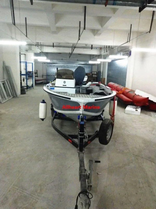 Allheart Marine Aluminum 5.7m/19ft Plate Bass boat Rowing Boat for Sale