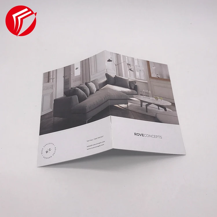 Luxury business marketing brochure printing booklet customized perfect binding nature company catalog