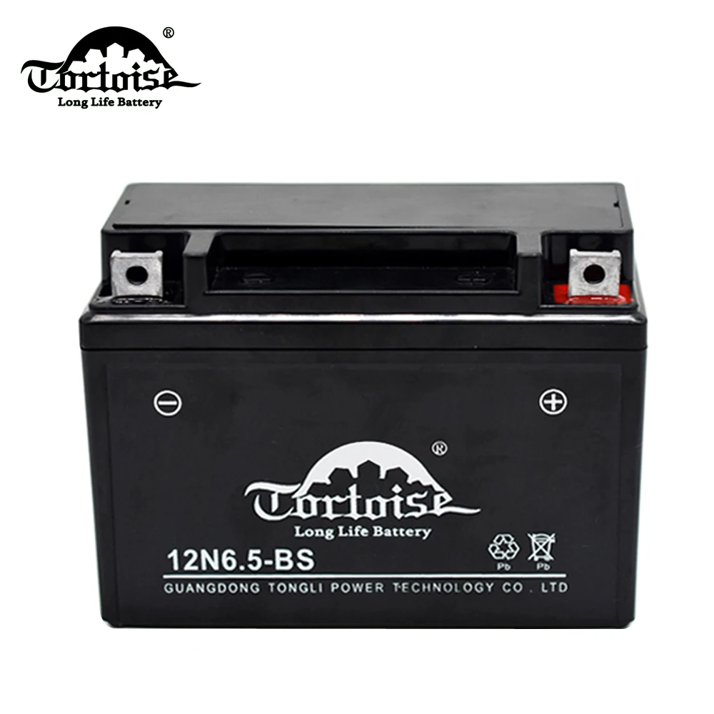 chinese  12v 6ah mf lead acid  motorcycle  starter battery with wholesale prices