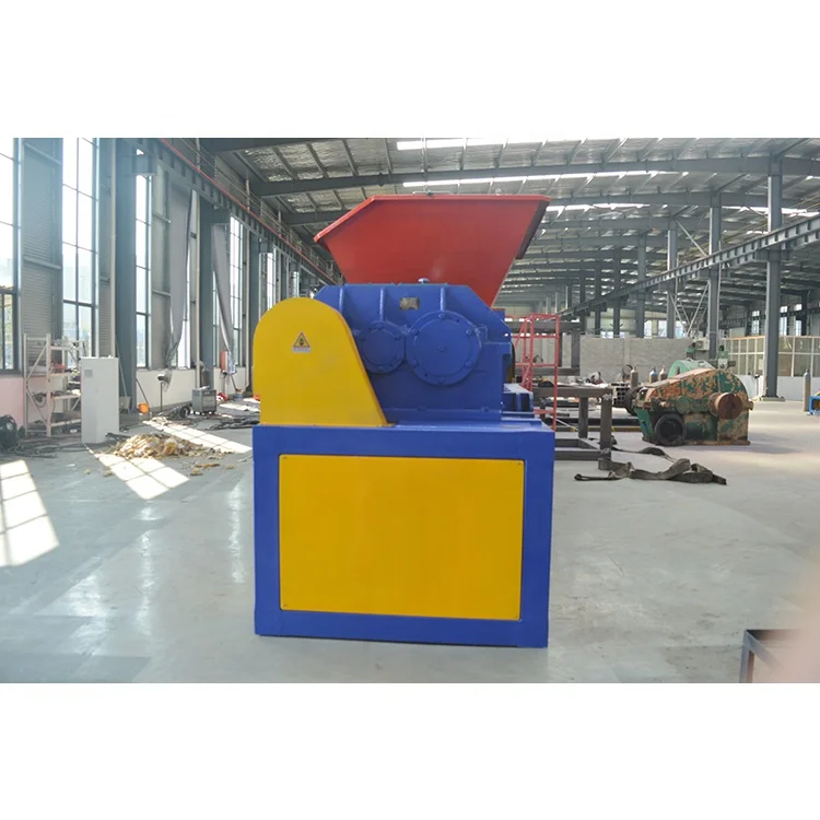 New design Waste tire shredder machine Scrap metal shredder for recycle  car tire tyre shredder grinder crusher cutting machine