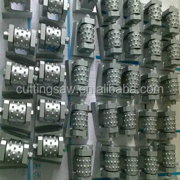 Diamond Rotary Bush Hammer for Litchi Surface Grinding Bush Hammer For Granite Concrete Marble