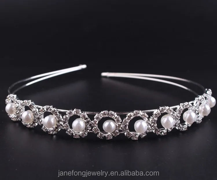 Wholesale Cheap Premium Wedding Headpieces Bridal Hairband Rhinestone And Crystal Headband