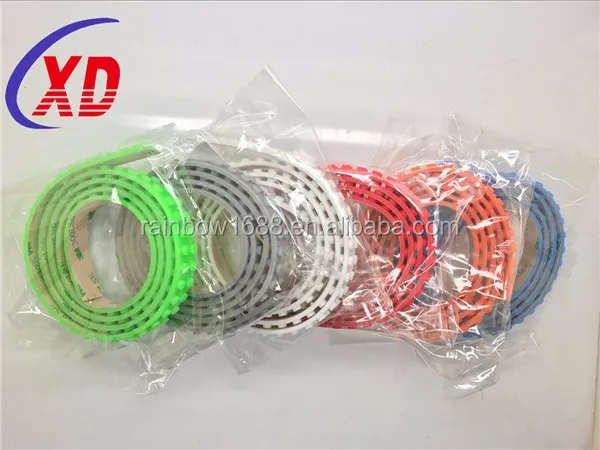 Китай поставщика красочные горячие продаем мода силиконовой nimunoes петли ленты