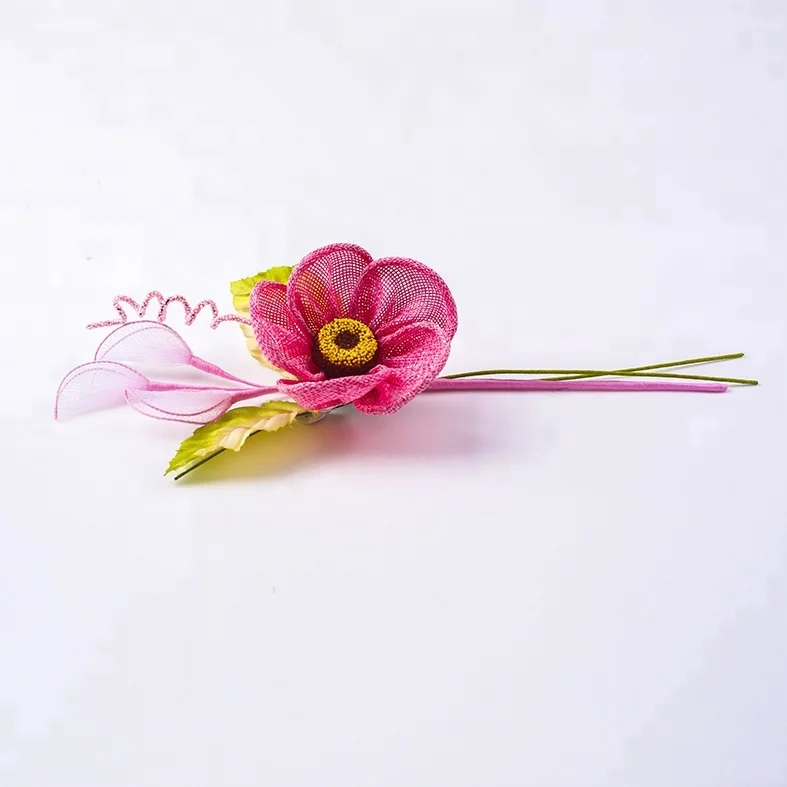 multi colored handmade   artificial flower for decoration