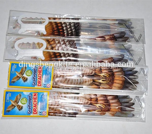 Manufacturer plastic hawk kite flying plastic eagle kite