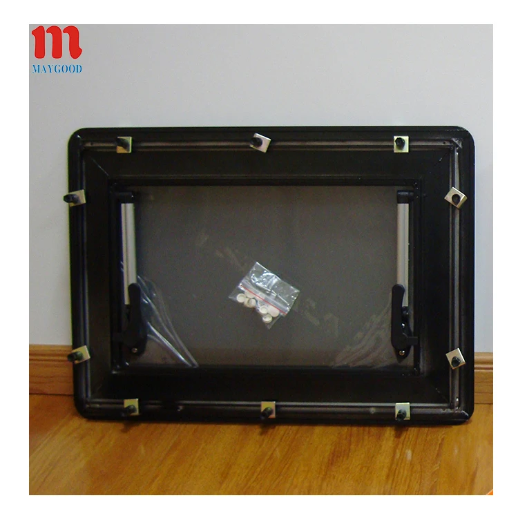 rv caravan motorhome parts right angle  hinge window 1450x550mm