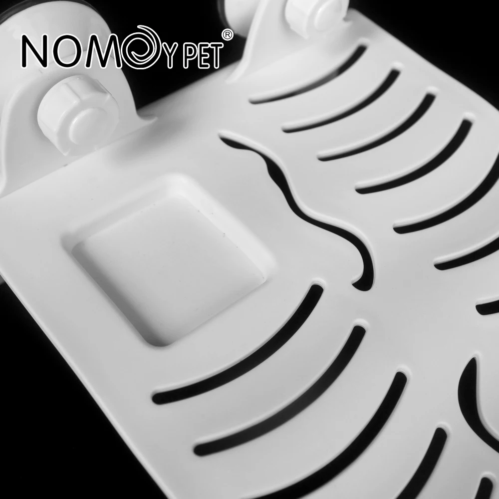 NOMOY PET Hot Sale Plastic Basking Floating Island Turtle Basking Platform with Suction Cups NF-09