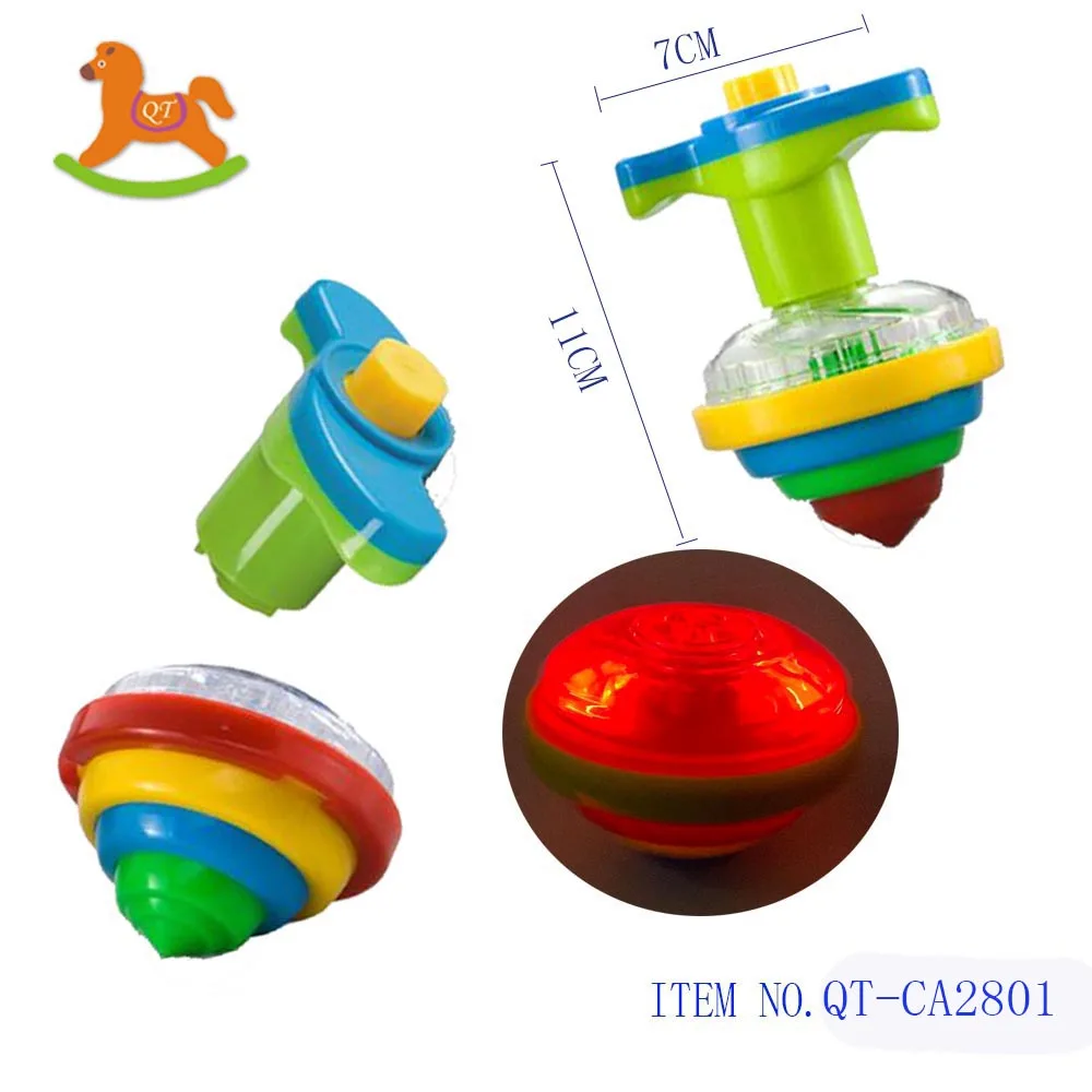 Funny light spinner toys with sweet candy for kids