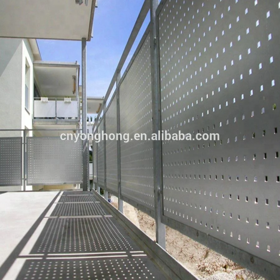 Decorative perforated aluminum  metal sheet