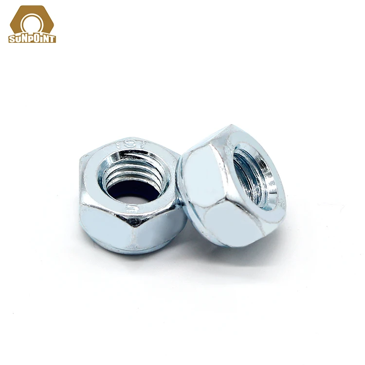 DIN 985 Metric 18-8 Stainless Steel Nylon-Insert Locknuts