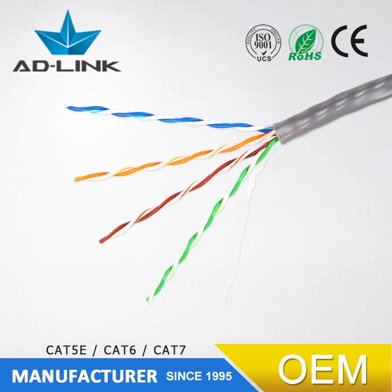 
 300 yard 1000ft 305m coiled pull box packing utp kable cat5e/cat6/cat6a cable data kable  
