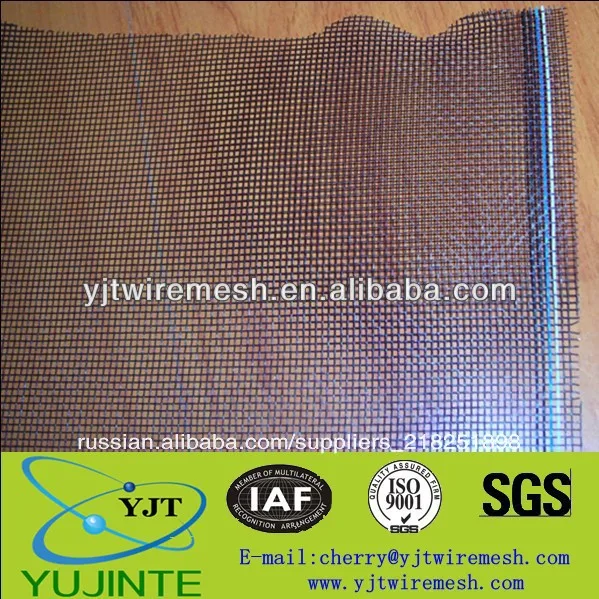 горячей!!!! пвх покрытием окна со стеклопакетами экран/экран насекомого стеклоткани( 18x16)