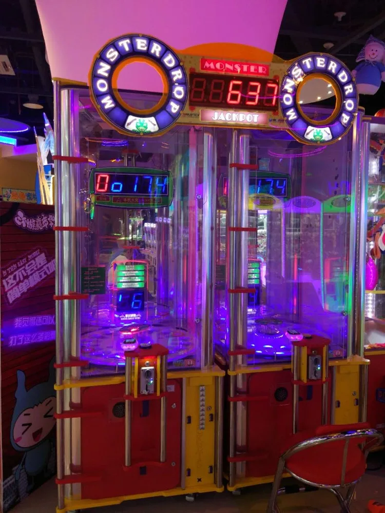 dinibao monster drop Happy Jump Ball indoor game ticket redemption game machine for sale