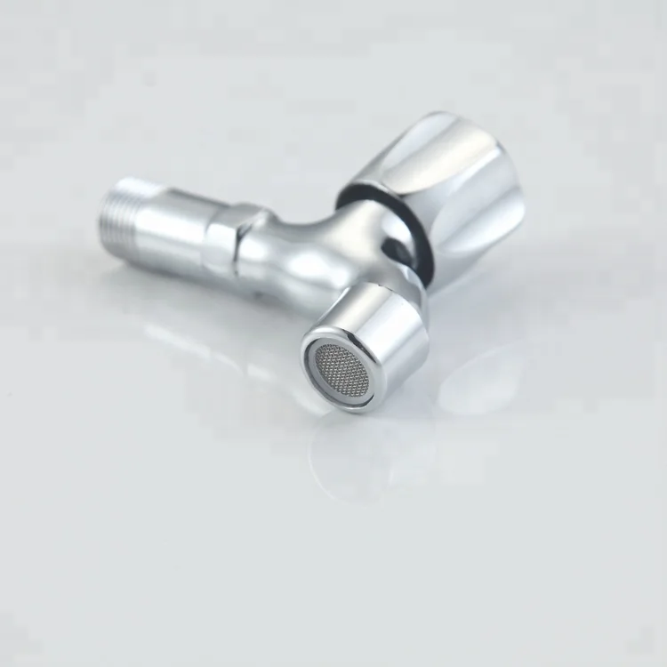 Water lever type long body bib cock polished bathroom taps basin mixer  new design bib cock