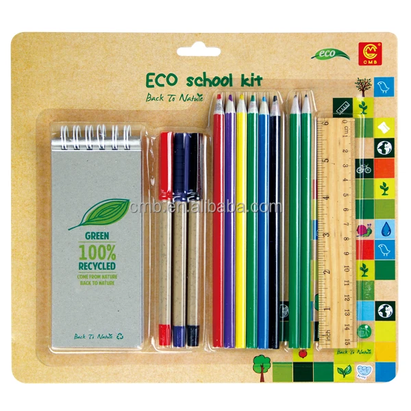 stationery items for schools eco nature