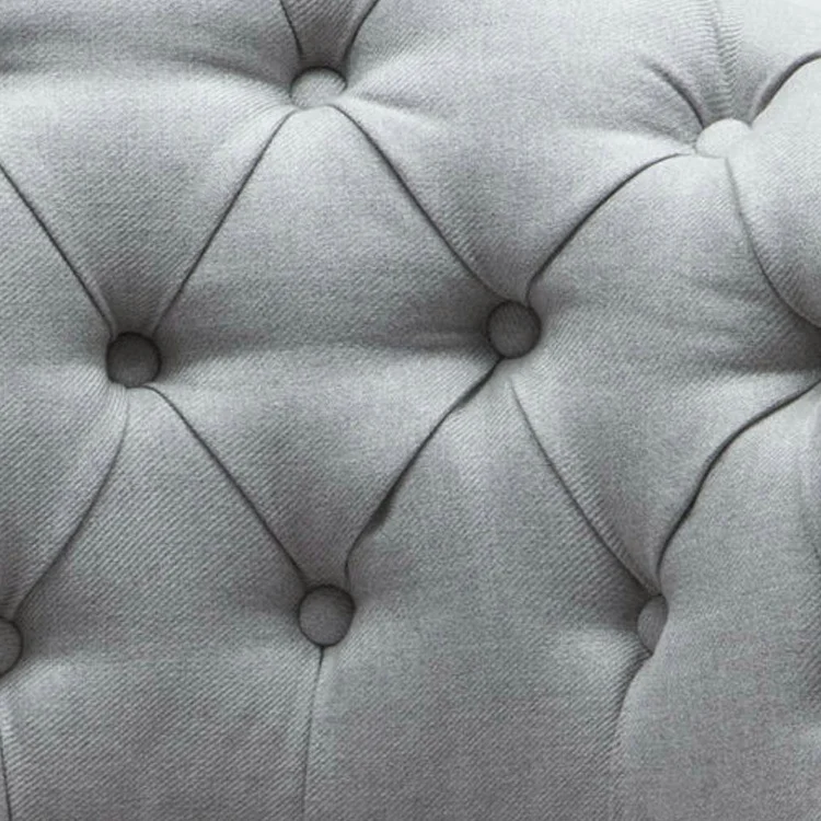 Furniture Wooden Chair Lounge Fabric Armchair Tufted Leisure Accent Single Living Room Sofa