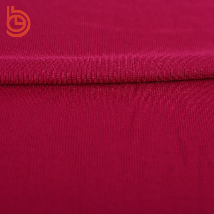 
Yeemo textile free sample 94 rayon 6 spandex knit 2*2 rib collar fabric  (62171103035)