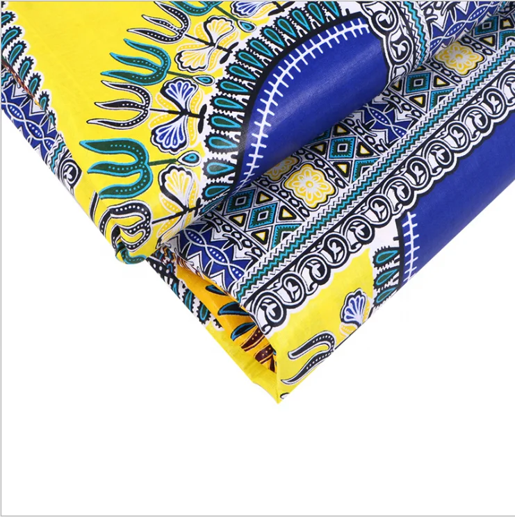 Африканская ткань с восковым рисунком, хлопок, Дашики