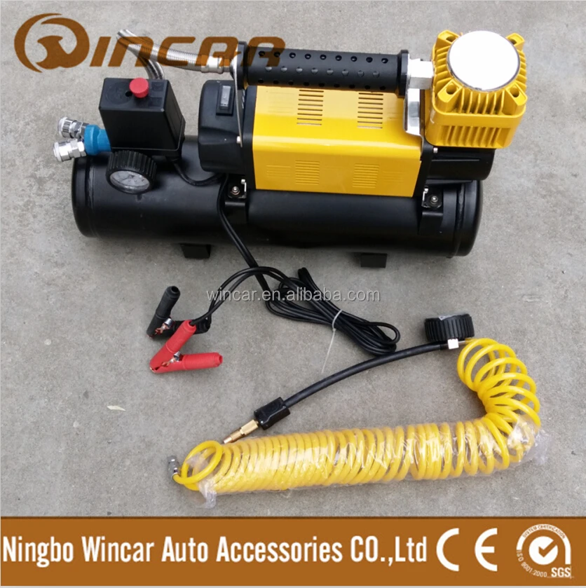 Auto 12v Mini Air Compressor 200psi With 8 Liter Tank