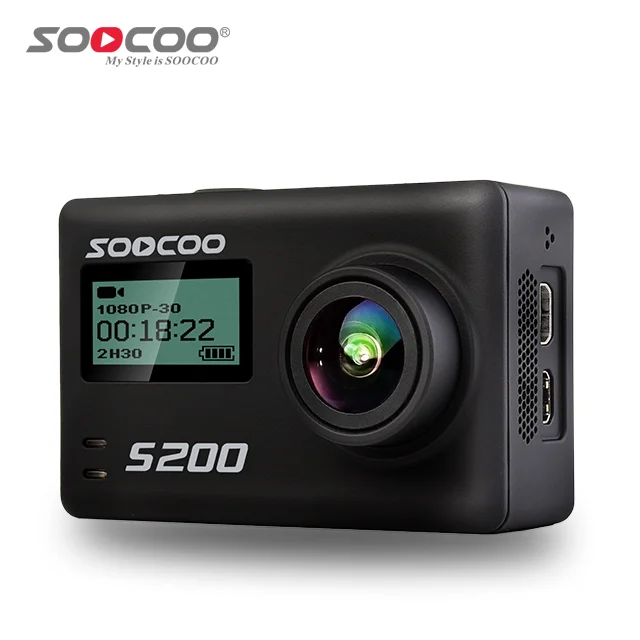 SOOCOO S200 4K Ultra HD 0.96 & 2.45 Touch screen remote wifi sport dv s200 Action Camera
