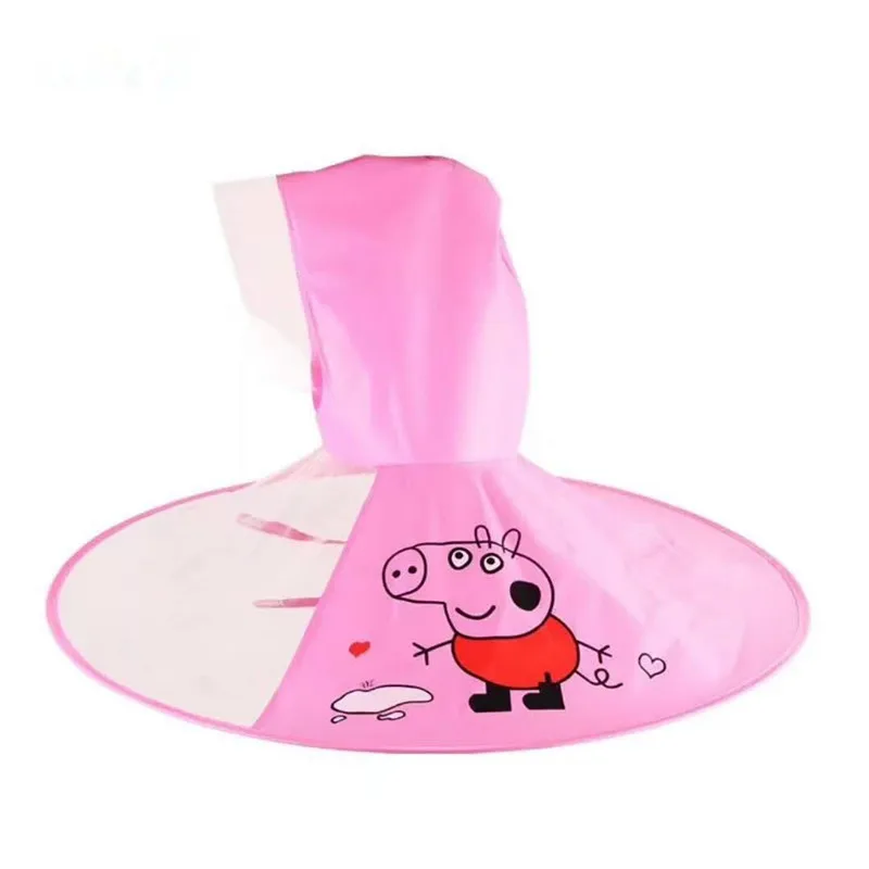 Wholesale umbrella hat adult children rain poncho flying saucer shape convenient fishing on rainy days