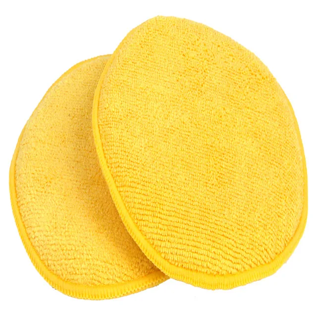 polish foam sponge car applicator cleaning microfiber detailing waxing pads