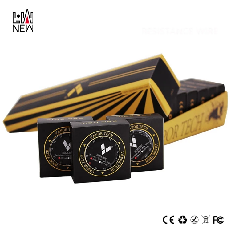 
Kan A1 wire Authentic Vaportech A1 resistance 24g 26g RDA prebuilt-coil wholesale manufacture 